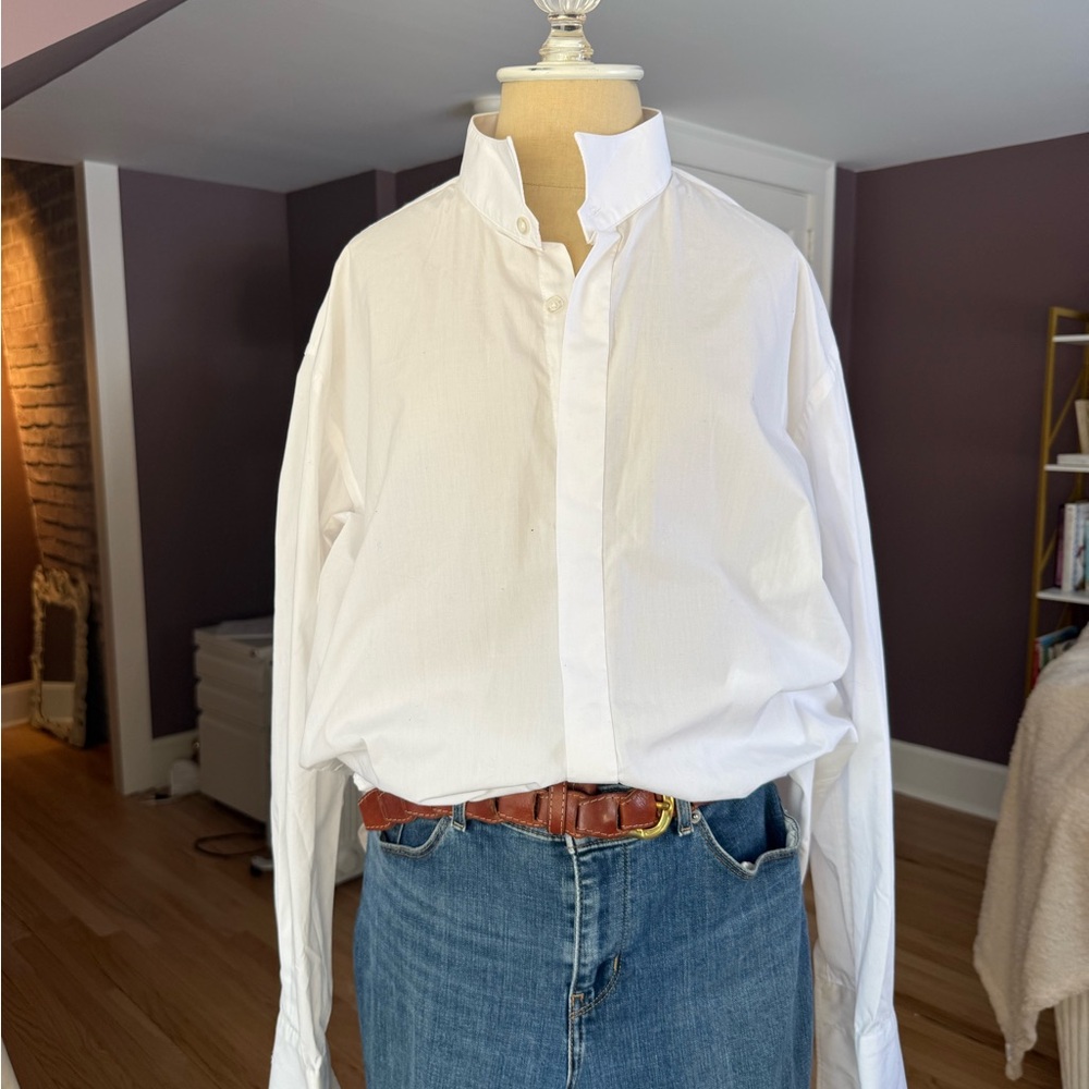 Classic White Men's Shirt